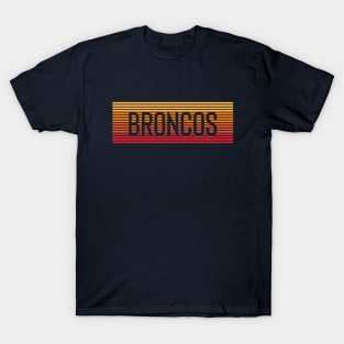 Broncos Sunset T-Shirt